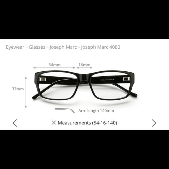 Joseph Marc Glasses Frames - Picture 10 of 10